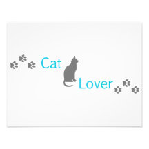 Cat Lover Personalized Announcements