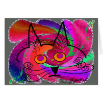 Cat Lovers abstract art gifts