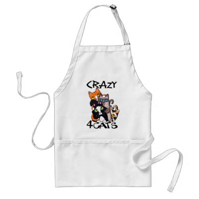 Cat Lover's Apron by jamiecreates1