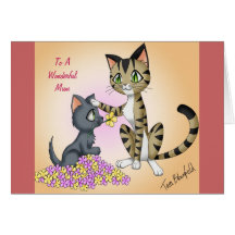 Cat Mother's Day Card