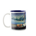 CAT NAP by SHARON SHARPE mugs