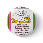 Cat on a Desk buttons