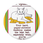 Cat on a Desk magnets