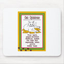 Cat on a Desk mousepads