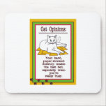 Cat on a Desk mousepads