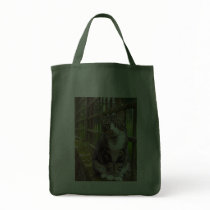 Cat on Wall Gift Canvas Bags