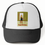 Cat Painting Birthday Cake FEBRUARY hats