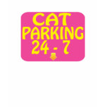 cat parking t-shirts