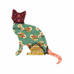 Cat Patchwork Pet Photo Sculpture photo sculptures