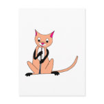 Cat Playing the Oboe postcards