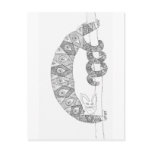 cat pole dancing postcards