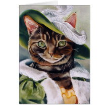 Cat Portrait Card