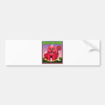 Cat PRACTICE PEACE Bumper Sticker