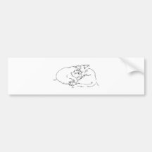 Cat Presents.jpg Bumper Sticker