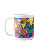 cat rainbow cup mug