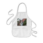 Cat 'Red' with big eyes aprons