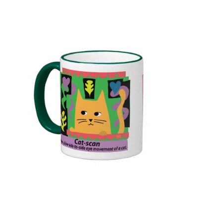 Cat-scan Cup Mugs by j2morrow