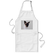 Cat Siamese Portrait Aprons