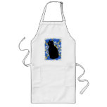 Cat Silhouette and Tie Dye Apron