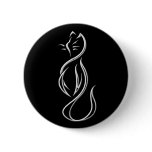 CAT SILHOUETTE BUTTONS