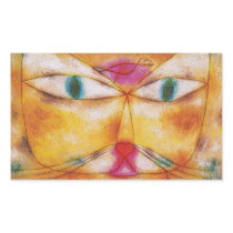 Cat Stickers:  "Cat and Bird" by Paul Klee