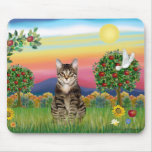 Cat (Tabby1) - Bright Country Mousemat