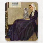 CAT (Tabby 1) - Whistlers Mother Mouse Pad