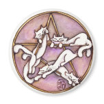 Cat-tacle Fridge Magnet