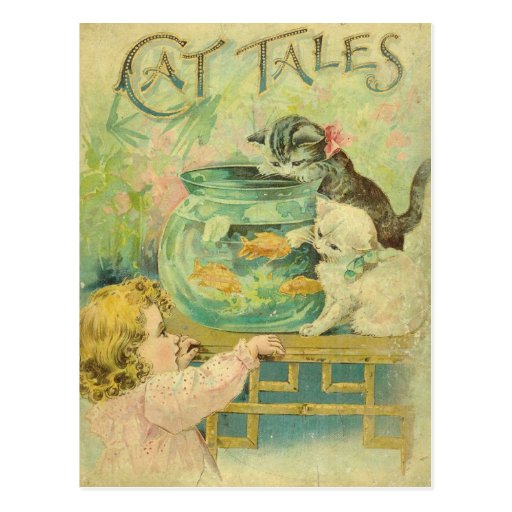 Cat Tales Postcard