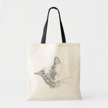 Cat Text  Portrait Mug Tote Bag