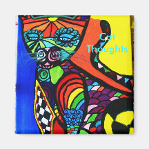 Cat Thoughts Magnet