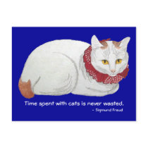 Cat Time Postcard