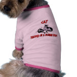 Cat trapped in a human body pet clothing