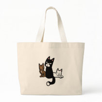 Cat Trio Bags