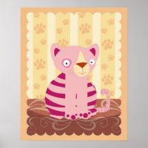 Cat wall decoration posters