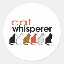 Cat Whisperer Sticker