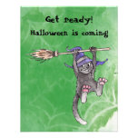 Cat Witch Party Invitation