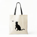 Cat with Butterfly Bag