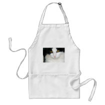 Cat with Golden Eyes Aprons