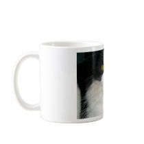 Cat with Golden Eyes Coffee Mugs