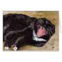 Cat Yawn cards