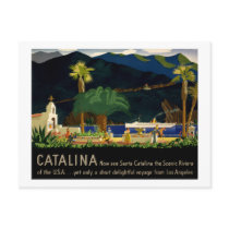 Catalina by Otis Shepard, c. 1935.  Post Card