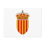 Catalonia Coat of Arms Postcard