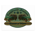 Catch a California Dreamin Surf Wave Post Card