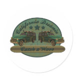 Catch a California Dreamin Surf Wave Sticker