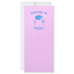Catch A Flick Frisbee rack cards