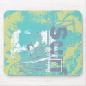 Catch a Wave Surfing Tshirts and Gifts mousepads