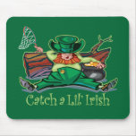 Catch an Irish Leprechaun mousepads