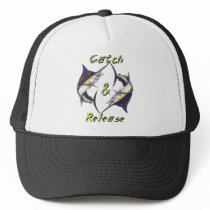 Catch and Release Marlins Trucker Hats