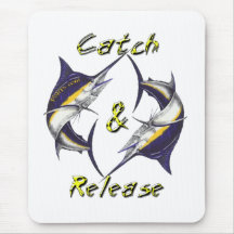 Catch and Release Marlins Mouse Mats